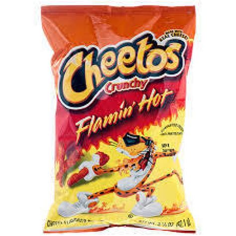 FRITO LAY XVL CHEETOS CRUNCHY HOT OZ Salt Chips Salsas Dips Snacks DTLA