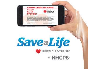 Save A Life Certifications By Nhcps Rebrands To Save Lives