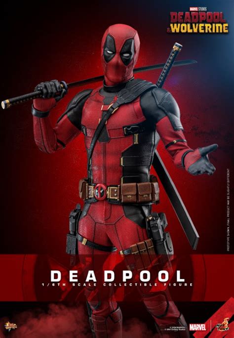 Hot Toys Lan A Nova Figura Do Deadpool Escala Traje Do Novo Filme Universo Marvel