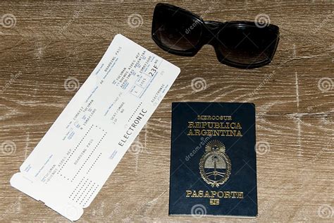 Argentina Passport Stock Image Image Of Vacation Argentine 110004663