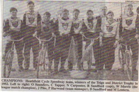 Heathfield Panthers: Cycle Speedway Teams Down the Ages