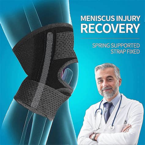 Knee Brace With Side Stabilizers Relieve Meniscal Tear Knee Pain Acl