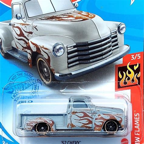 Jual Hotwheels Chevy Abu Pickup Truck Oldschool Chevrolet Ford Mobil Pick Up Hot