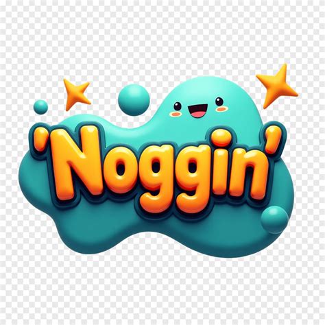 Criativo E Moderno O Logo Noggin Em Png Para Comunicações Visuais