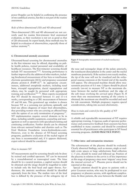 Gu A Isuog Ecograf A Del Primer Trimestre Pdf