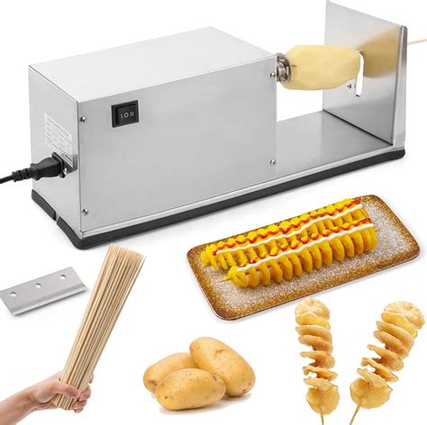 Amazon CGOLDENWALL Potato Slicer Electric Potato Tornado Spiral