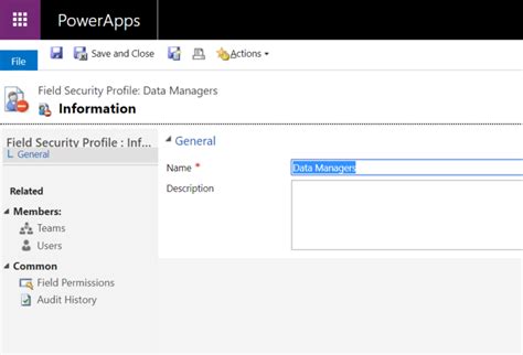 Getting Started With Field Level Security In Dynamics 365 Reenhanced