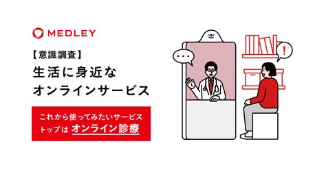 【オンラインサービス・オンライン診療意識調査】 これから使ってみたい生活に身近なオンラインサービスのトップは「オンライン診療」、利用者が感じて