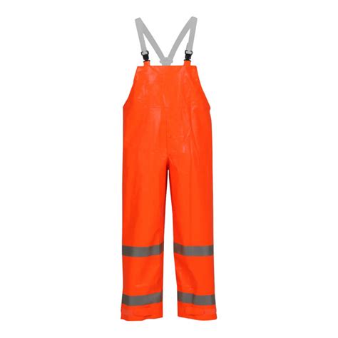 Tingley Comfort Brite Class E Hi Vis Orange Rain Overalls O X X