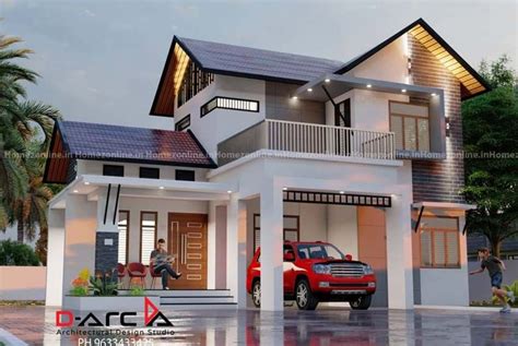 Sloping Roof Modern House Artofit