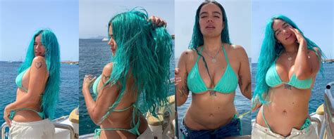 ¿qué Significa El Cabello Azul De Karol G Infobae