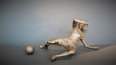 Slide Tackle Stravitz Sculpture Fine Art Gallery