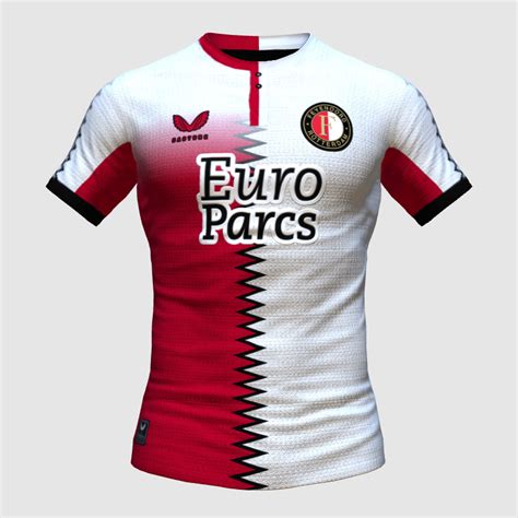 FEYENOORD ROTTERDAM HOME CONCEPT CASTORE FIFA 23 Kit Creator Showcase