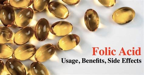 Folic Acid Usage Side Effects Benefits And Much More