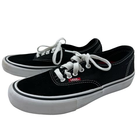 Vans Pro Ultracush Hd Black White Skateboarding Sneaker Shoe Skate Mens