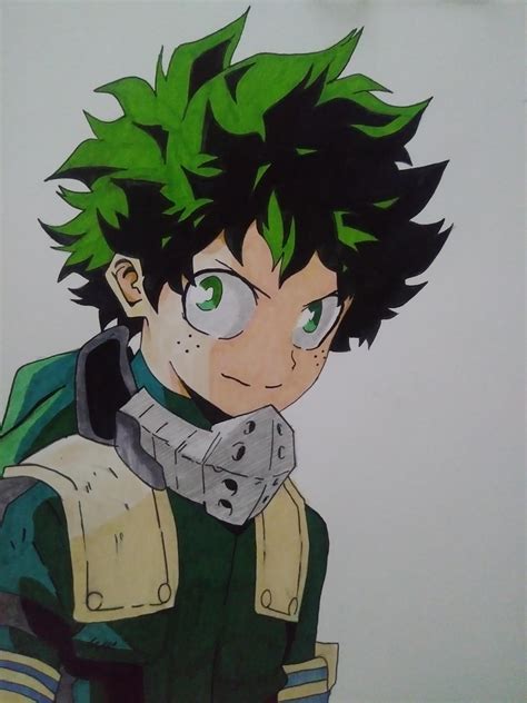 Deku Fanart from the Heroes Rising poster : r/BokuNoHeroAcademia