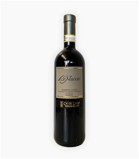 CA DE LION LE MUCCIE BARBERA DASTI SUPERIORE DOCG Vendita Al Prezzo 7 55