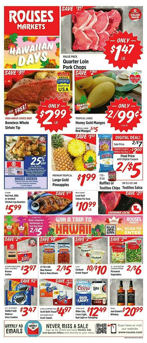 Rouses Markets Weekly Circular From July 5