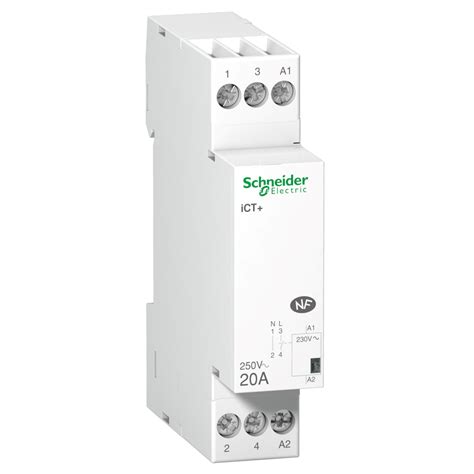 Schneider Electric Contactor Ict 20a 1s 230vac Led Contactor Relays