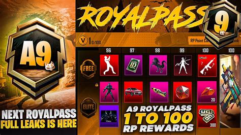 A9 Royal Pass 1 To 100 Rp 3d Rewards M249 Upgradable Skin In Bonus Pass Pubgm Youtube