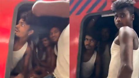 Viral Video: Crowded Train Washroom Sparks Outrage, Netizens Dub it