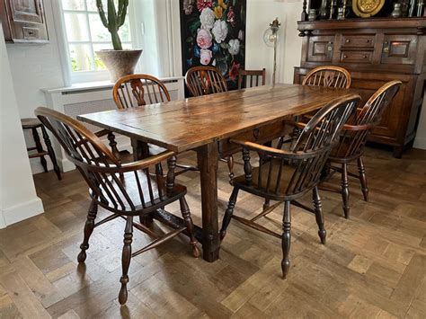 Antieke Franse Eettafel Tafel Boerentafel Eikenhout Tables Erik Vd Berg