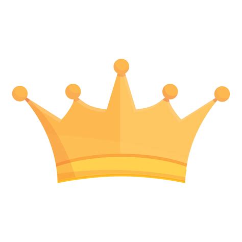 King crown icon cartoon vector. Gold royal crown 14307754 Vector Art at Vecteezy