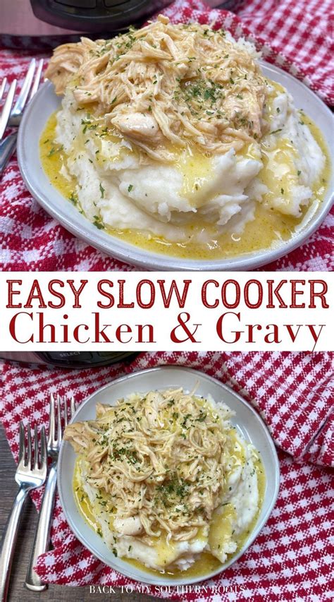 Crockpot Chicken And Gravy Artofit