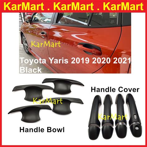 Toyota Yaris Door Handle Cover Chrome Silver Garnish Handle