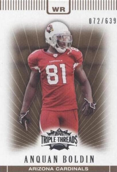 Topps Triple Threads Sepia Anquan Boldin For Sale