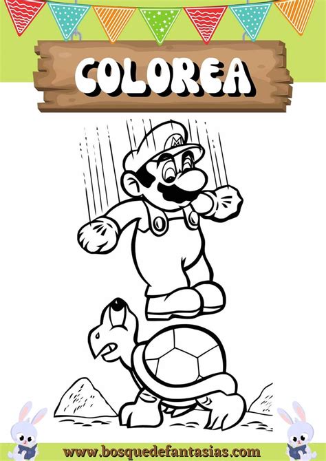 Dibujos De Mario Bros Para Colorear E Imprimir 41 OFF