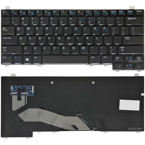 Teclado Compatível Notebook Dell 0H64XF NSK LD1BC Layout US