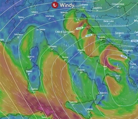 Meteo Vento Forte In Italia Nelle Prossime Ore