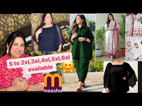 Meesho Haul Plus Sizes S To Xl Available Tops Co Ord Sets Suit