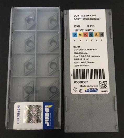 批发伊斯卡数控刀片DCMT11T302 SM IC907山东伊斯卡刀具代理 济南特瑞数控刀具有限公司