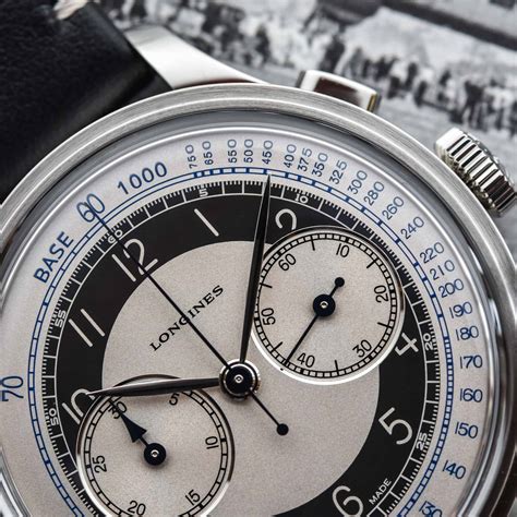 Review Longines Heritage Classic Tuxedo Chronograph Specs Price