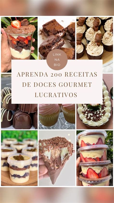 Pin De Confeitaria Sucesso Em Doces Lucrativos Receita De