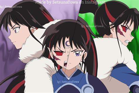 Setsuna Anime Sesshomaru Inuyasha