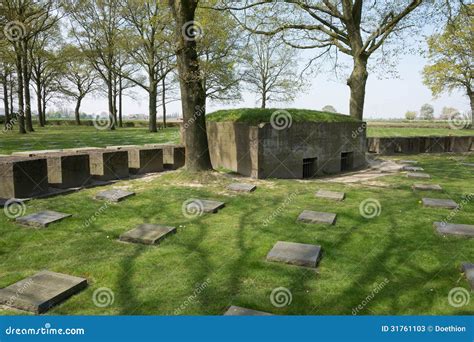 German War Cemetery Of Langemark Stock Photos Image 31761103