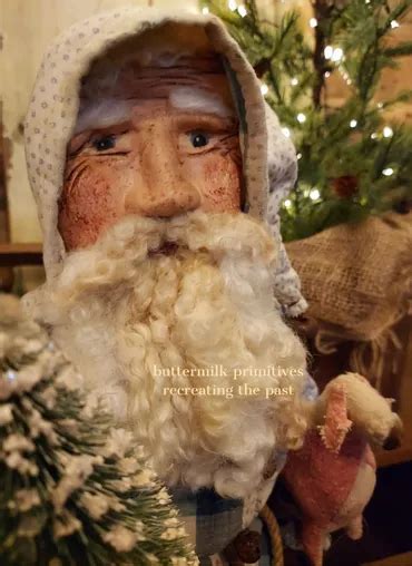 Buttermilk Primitives Santas Handmade Santas Online Store