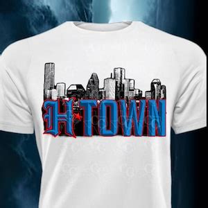 H-town Houston Skyline Texan H PNG Digital File Only - Etsy