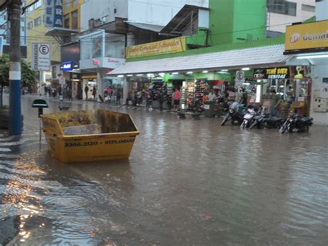 G Sc Registra Alagamentos E Defesa Civil Alerta Para Chuva Forte No