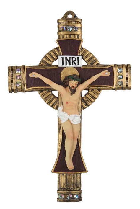 Aliexpress Buy Hankroi Inches Resin Wall Crucifix Jesus Christ