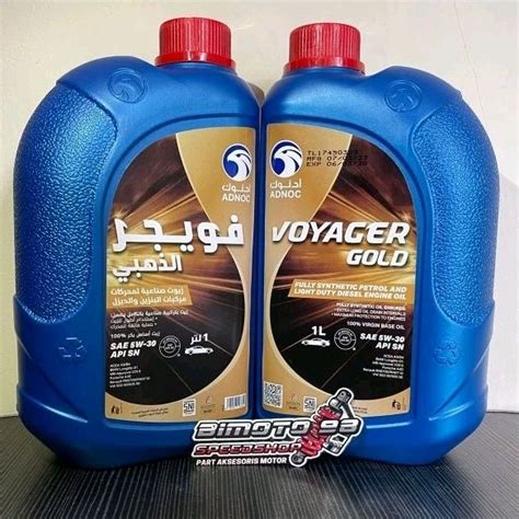 Jual Oli Adnoc Voyager Gold W W Liter Original Termurah