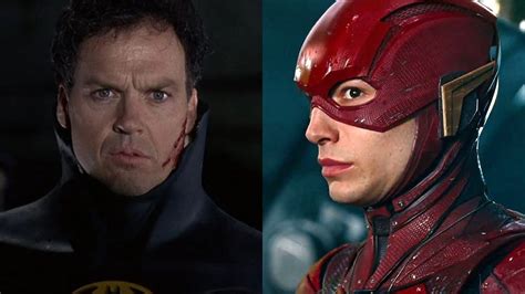 The Flash Le Film Michael Keaton Confirmé En Batman Et Logo Animé Du Film Dévoilé