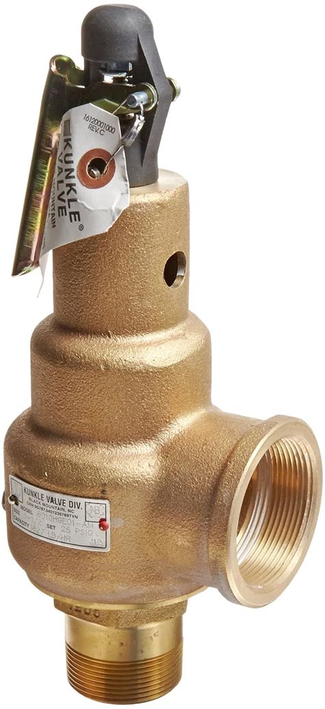 Kunkle Hge Am Bronze Asme Safety Relief Valve For Steam Epr