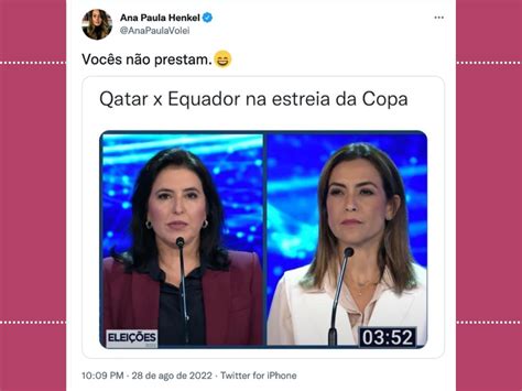 Candidatas De Ms Presid Ncia D O O Que Falar Na Internet Ap S Debate