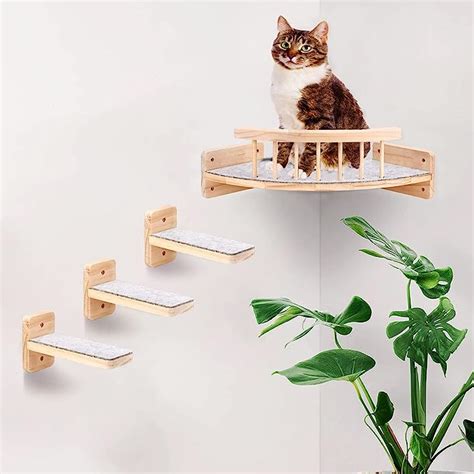 Mur D Escalade Pour Chats Chats Avec 3 Niveaux Escalier Pour Chat