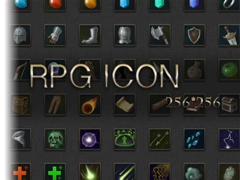 Rpg Icon Set Vol1 2d Icons Unity Asset Store