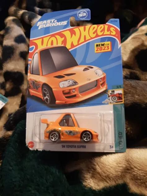 2023 HOT WHEELS Fast And Furious HW Tooned 94 Toyota Supra Mattel Jouet Voiture EUR 3 29